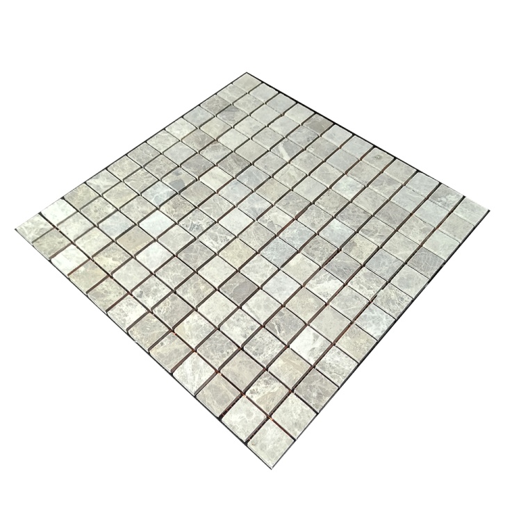 Мозаика из мрамора Матовая МКР-2СН (23x23) Emperador Light G