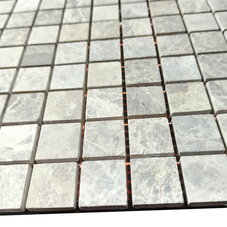 Мозаика из мрамора Матовая МКР-2СН (23x23) Emperador Light G