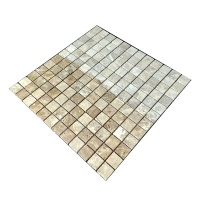 Мозаика из мрамора Матовая МКР-2СН (23x23) Emperador Light G Мозаика из мрамора Матовая МКР-2СН (23x23) Emperador Light G