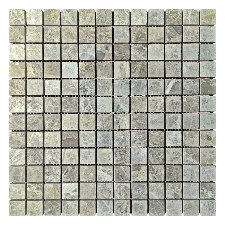 Мозаика из мрамора Матовая МКР-2СН (23x23) Emperador Light G