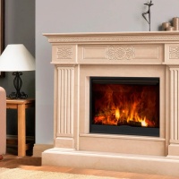 Портал для каміна Bravo Александрія Crema Marfil мармур бежевий кутовий