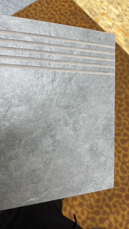 Сходинка з керамограніту Kotto Ceramica S5 30120003 Так Грей 295х1197х8