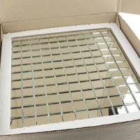 Мозаїка дзеркальна DecorStoneHub Zs-1inch-Z срібляста 304х304 мм дюймова для стін ванної кімнати