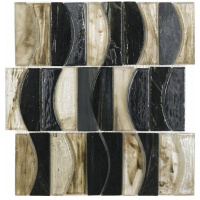 Мозаїка Dune 187122 Salsa 30*34 коричнева скляна бежева Мозаїка Dune 187122 Salsa 30*34 коричнева скляна бежева