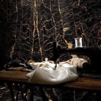 Athens Portoro Extra, Мармуровий сляб (сляб) 18мм