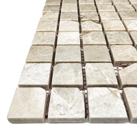 Мозаика из мрамора Антик МКР-2СВА (23x23) Victoria Beige MB Мозаика из мрамора Антик МКР-2СВА (23x23) Victoria Beige MB