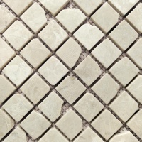 Мозаика из мрамора Антик МКР-2СВА (23x23) Victoria Beige MB Мозаика из мрамора Антик МКР-2СВА (23x23) Victoria Beige MB