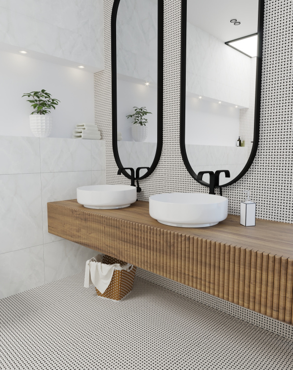 Мозаїка з керамограніту Kotto Ceramica MI7 10200410C Salino 300 x 300 х 10 (прямокутник 10 x 20)