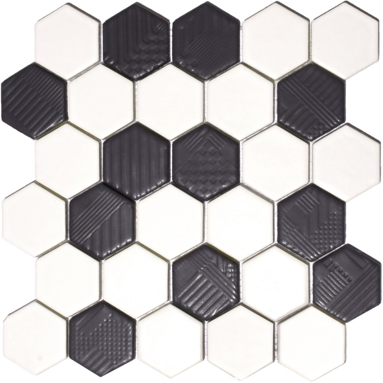 Мозаїка керамічна Kotto Ceramica HEXAGON H 69007 С2 295х295х9
