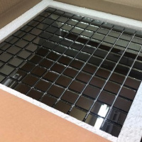 Мозаїка дзеркальна DecorStoneHub Zs-1inch-G графітова 304х304 мм дюймова для стелі спальні та клубу Мозаїка дзеркальна DecorStoneHub Zs-1inch-G графітова 304х304 мм дюймова для стелі спальні та клубу