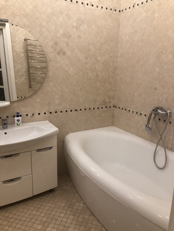 Мозаїка з мармуру Полірована МКР-3П (47x47) Victoria Beige MB