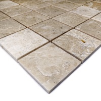 Мозаїка з мармуру Полірована МКР-3П (47x47) Victoria Beige MB