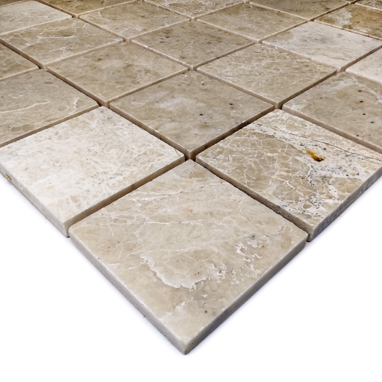 Мозаїка з мармуру Полірована МКР-3П (47x47) Victoria Beige MB