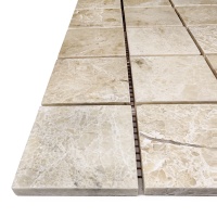 Мозаїка з мармуру Полірована МКР-3П (47x47) Victoria Beige MB