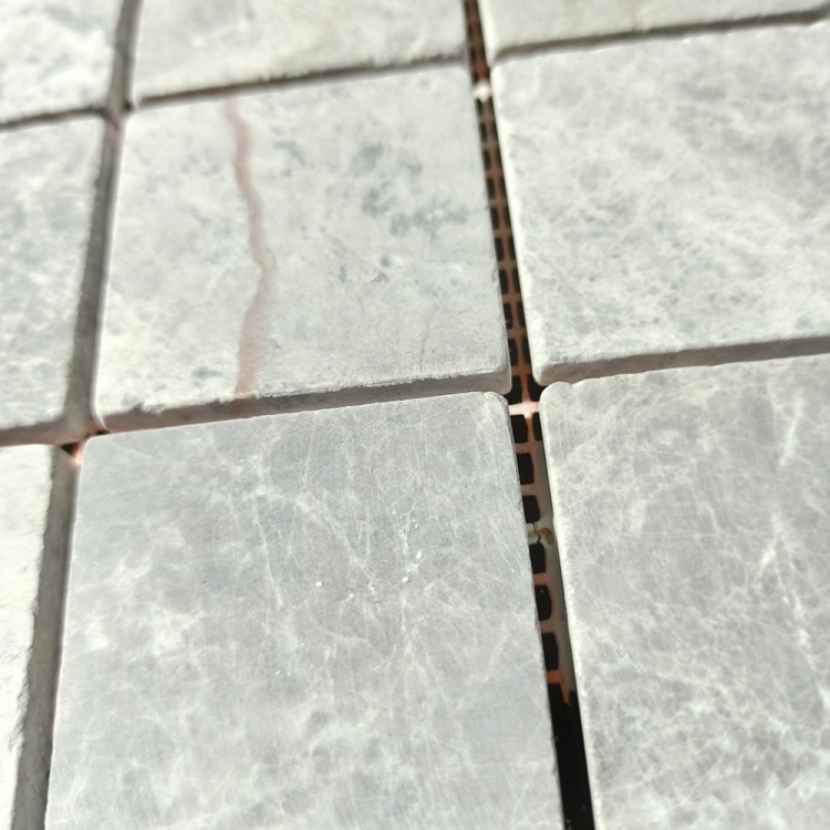 Мозаика из мрамора Матовая МКР-3СВ (47x47) Emperador Light G