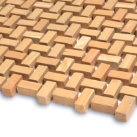 Мозаїка з керамограніту Kotto Ceramica MI7 10200411C Dorato 300 x 300 х 10 (прямокутник 10 x 20)