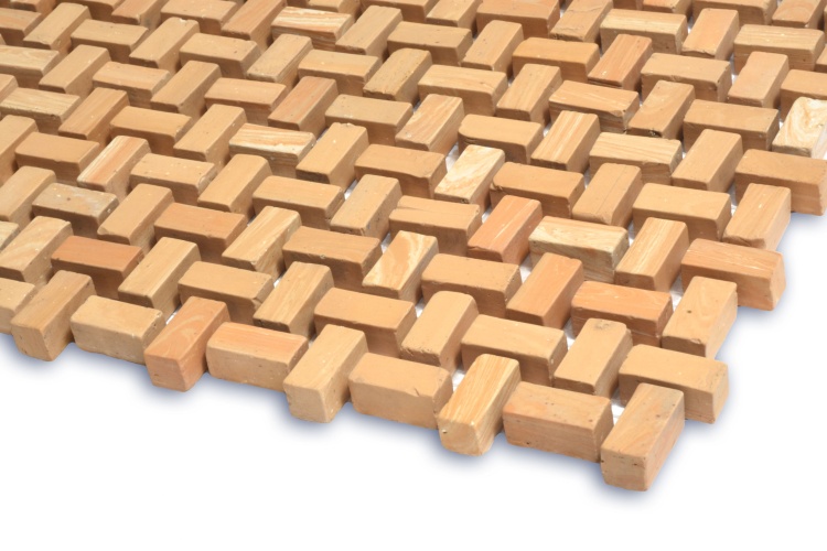 Мозаїка з керамограніту Kotto Ceramica MI7 10200411C Dorato 300 x 300 х 10 (прямокутник 10 x 20)