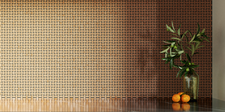 Мозаїка з керамограніту Kotto Ceramica MI7 10200411C Dorato 300 x 300 х 10 (прямокутник 10 x 20)