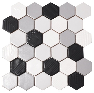 Мозаїка керамічна Kotto Ceramica HEXAGON H 69008 С4 295х295х9