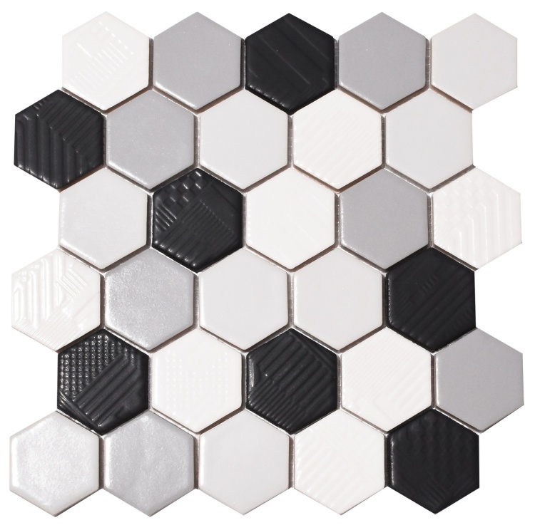 Мозаика керамическая Kotto Ceramica HEXAGON H 69008 С4 295х295х9