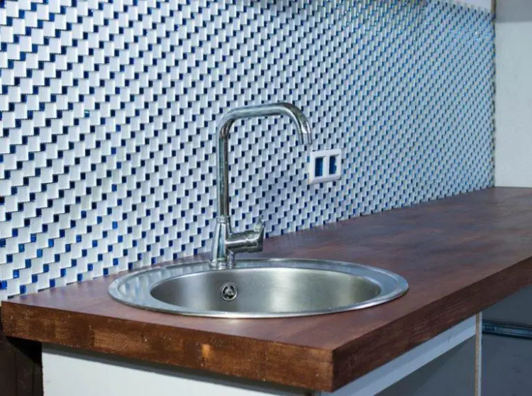 Мозаїка дзеркальна DecorStoneHub Zs-285х285-SG графітова з сатином 285х285 мм візерунок для кухні