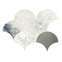 Мозаїка Dune 188521 Baikal Blue 27*21.2 біла глянсова керамічна