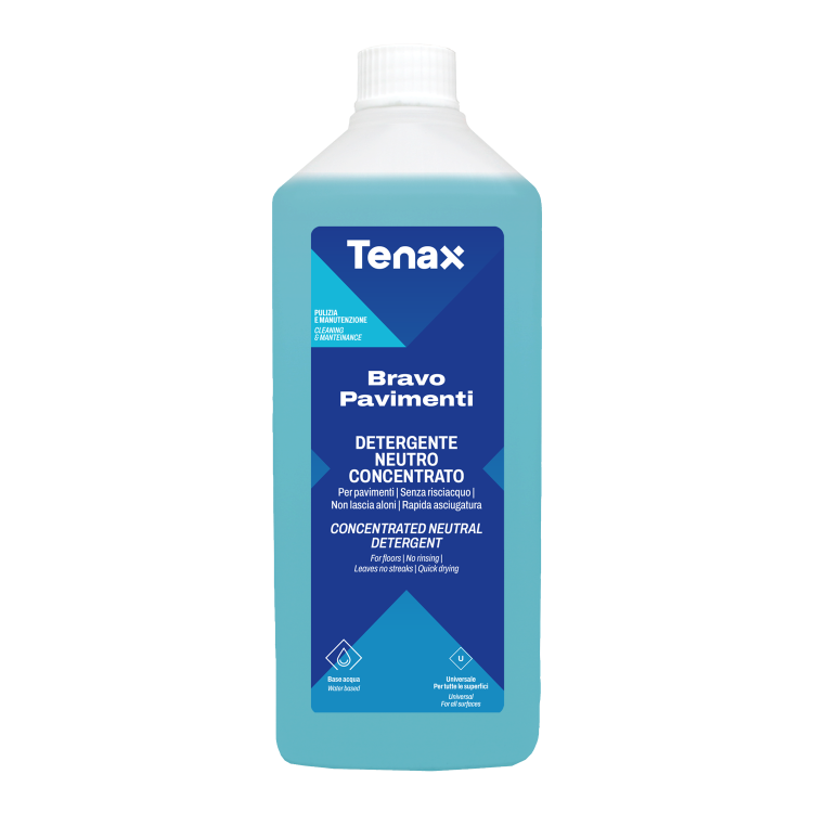 Миючий засіб Tenax Bravo Pavimenti 1 л для натурального та штучного каменю кераміки дерева пластику