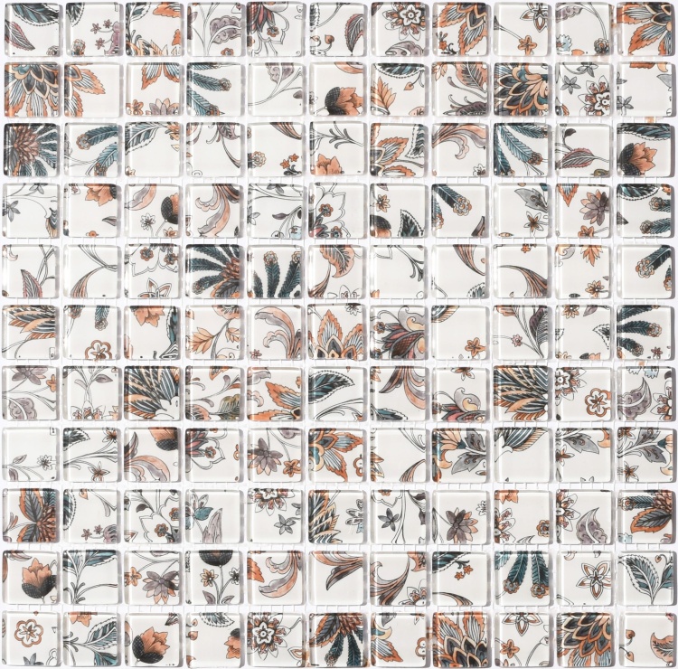 Мозаика стеклянная Kotto Ceramica GMP 0425061 С print 59 300x300x4 ( 25х25)