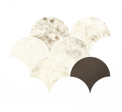 Мозаика Dune 188522 Baikal Warm 27*21,2 бежевая под мрамор