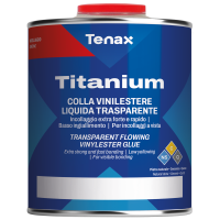 Клей епоксидний вінілефірний Tenax Titanium Flowing прозорий 1 л рідкий жаростійкий для каменю кераміки Клей епоксидний вінілефірний Tenax Titanium Flowing прозорий 1 л рідкий жаростійкий для каменю кераміки