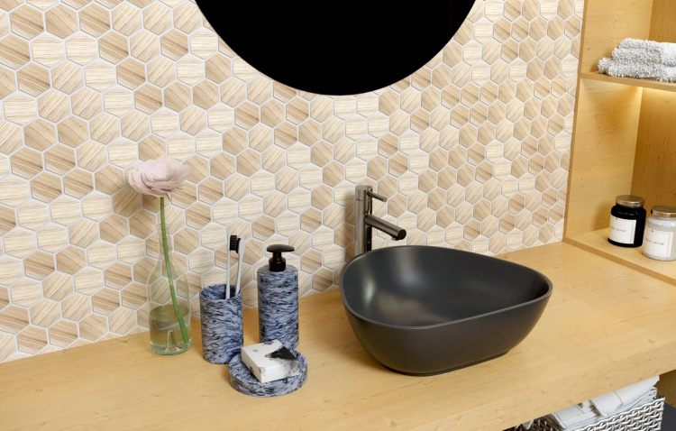 Мозаїка керамічна Kotto Ceramica HEXAGON HP 6002 295 х 295 х 9