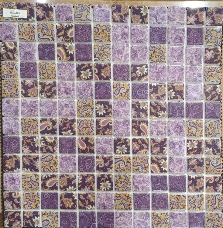 Мозаїка Mosavit Benares мозаїка 31.6*31.6 фіолетова