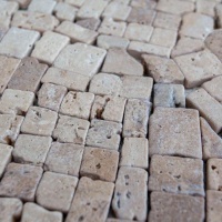 Мозаїка з травертину Матова МКР-ХСВ (хаотична) 23x15мм Travertine Classic Мозаїка з травертину Матова МКР-ХСВ (хаотична) 23x15мм Travertine Classic