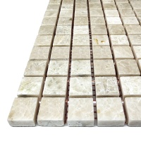 Мозаїка з мармуру Полірована МКР-4П (15x15) Victoria Beige MB