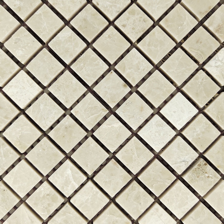 Мозаїка з мармуру Полірована МКР-4П (15x15) Victoria Beige MB