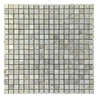 Мозаїка з мармуру Матова МКР-4СН (15x15) Emperador Light G