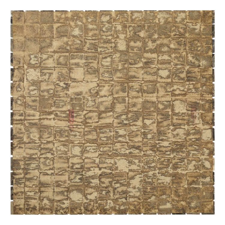 Мозаїка з мармуру D-CORE ZM-8810P Emperador Dark 20x20x4 (305x305) мм глянцева на папері