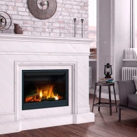 Портал для каміна Bravo Мадрид Polaris мармур білий кутовий