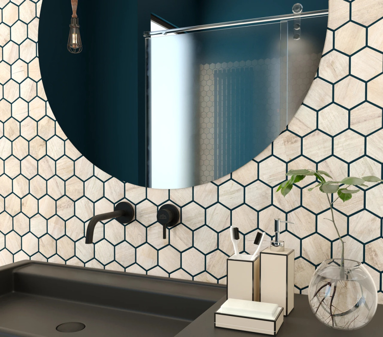 Мозаїка керамічна Kotto Ceramica HEXAGON HP 6003 Мат 295 х 295 х 9