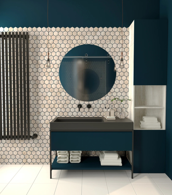 Мозаїка керамічна Kotto Ceramica HEXAGON HP 6003 Мат 295 х 295 х 9