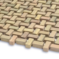 Мозаїка з керамограніту Kotto Ceramica MI7 10200415C Muschiato 300 x 300 х 10 (прямокутник 10 x 20)