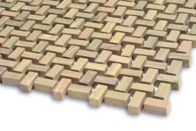 Мозаїка з керамограніту Kotto Ceramica MI7 10200415C Muschiato 300 x 300 х 10 (прямокутник 10 x 20)