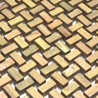 Мозаїка з керамограніту Kotto Ceramica MI7 10200415C Muschiato 300 x 300 х 10 (прямокутник 10 x 20)