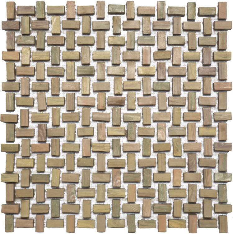 Мозаїка з керамограніту Kotto Ceramica MI7 10200415C Muschiato 300 x 300 х 10 (прямокутник 10 x 20)