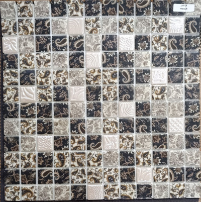 Мозаїка Mosavit Jaipur мозаїка 31.6*31.6 бежева коричнева