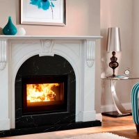 Портал для каміна Bravo Манчестер Botticino + Emperador Dark мармур бежевий/коричневий кутовий Портал для каміна Bravo Манчестер Botticino + Emperador Dark мармур бежевий/коричневий кутовий