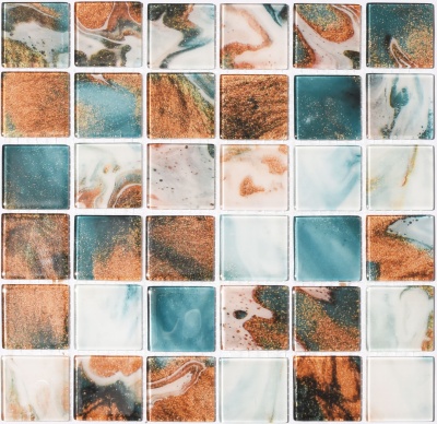Мозаїка скляна Kotto Ceramica GMP 0448062 З print 64 300x300х4 (48х48)
