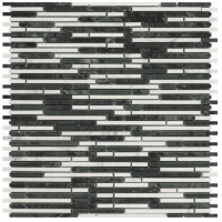 Мозаїка Dune 186890 Osiris 29.8*29.8 чорна біла Мозаїка Dune 186890 Osiris 29.8*29.8 чорна біла