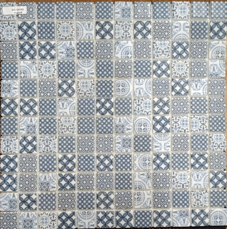 Мозаїка Mosavit Baltimore мозаїка 31.6*31.6 синя