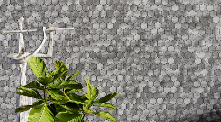 Мозаїка керамічна Kotto Ceramica HEXAGON HP 6007 Мат 295 х 295 х 9